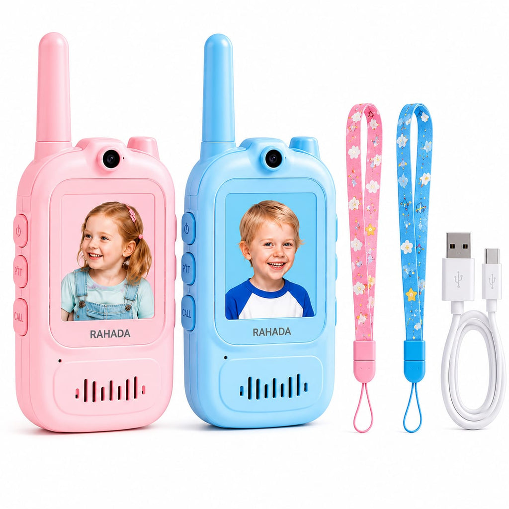 RAHADA Video Walkie Talkies for Kids – Set Of Two