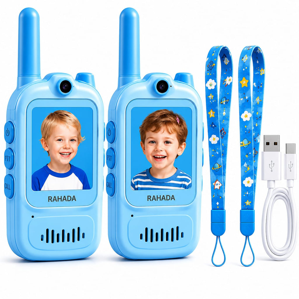 RAHADA Video Walkie Talkies for Kids – Set Of Two