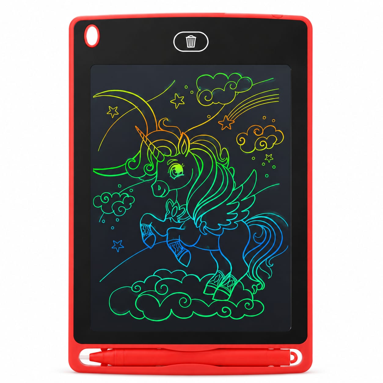 RAHADA LCD Writing Tablet – Reusable Color Doodle Drawing Board for Kids