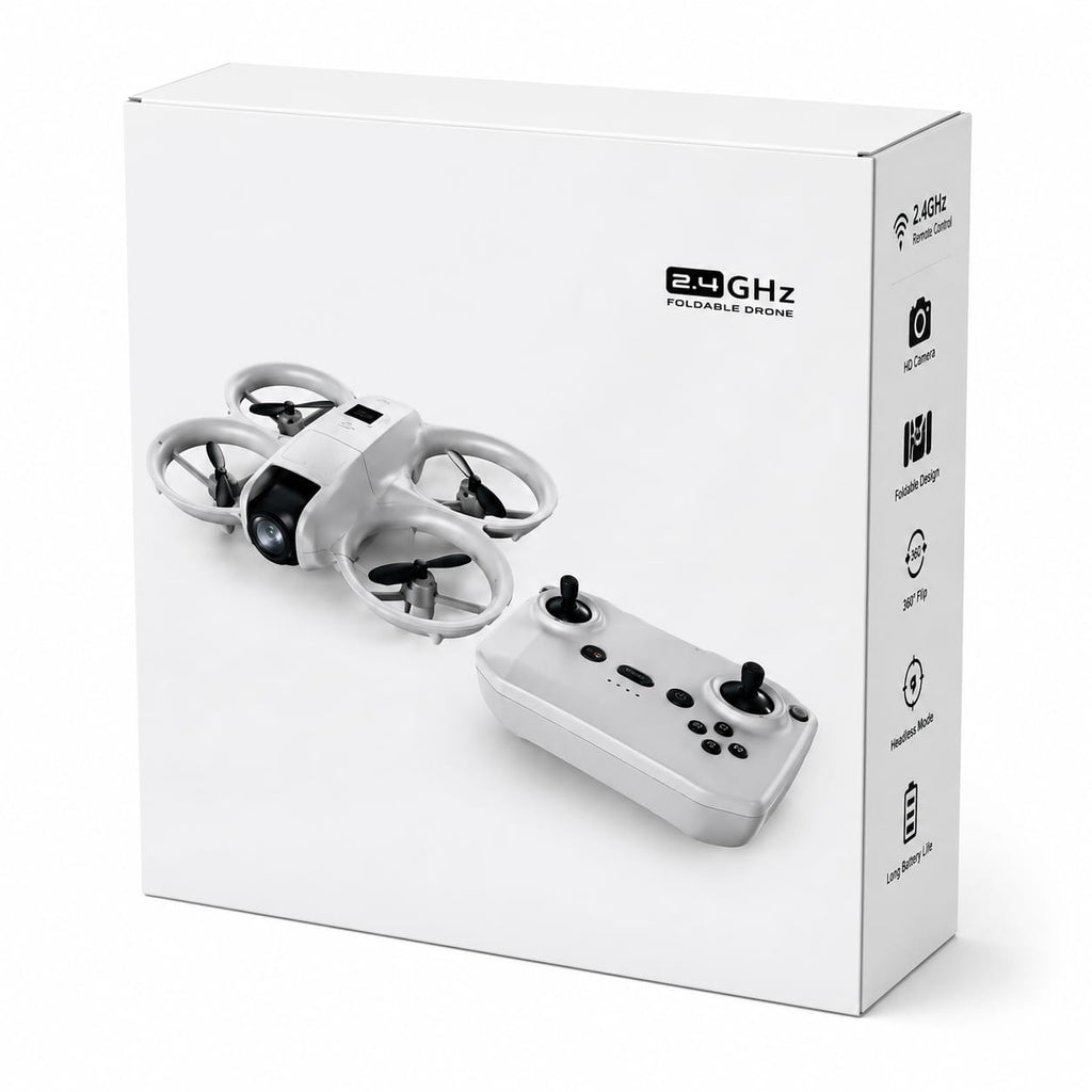 RAHADA Dual Camera Mini Drone – Foldable HD Remote Control Drone
