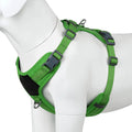 Plutus Pet No Pull Dog Harness Release at Neck Soft Padded Reflective Adjustable Dog Vest Harness for Small Medium Large Dogs(Green M)