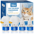 Yirr Cat Calming Diffuser Therapet MD Cat Diffuser Cat Pheromones Calming Diffuser Cat Diffuser Calming Multicat Relaxing Pheromone for Cats Relief Stress Anxiety Fighting Scratching 6 Pack(48ml)