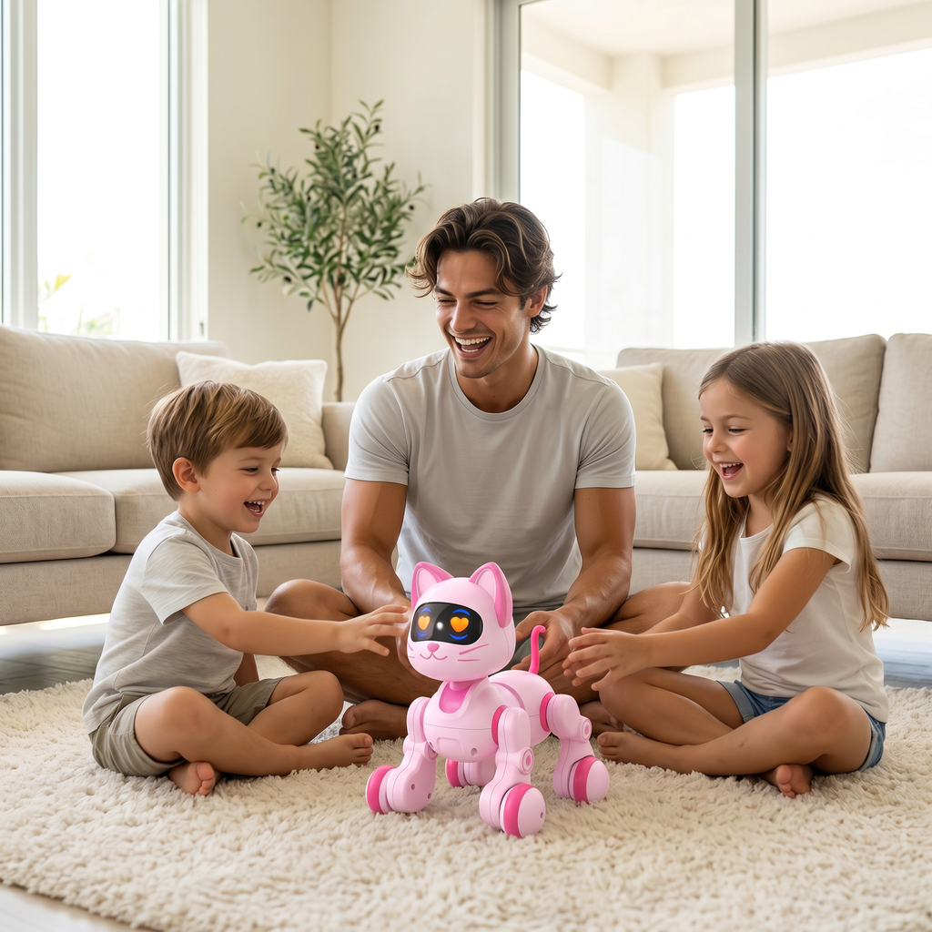 Smart Robot Cat™️ – Interactive RC Puppy for Kids
