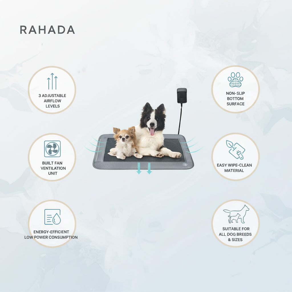 RAHADA Electric Cooling Mat Feature Highlights
