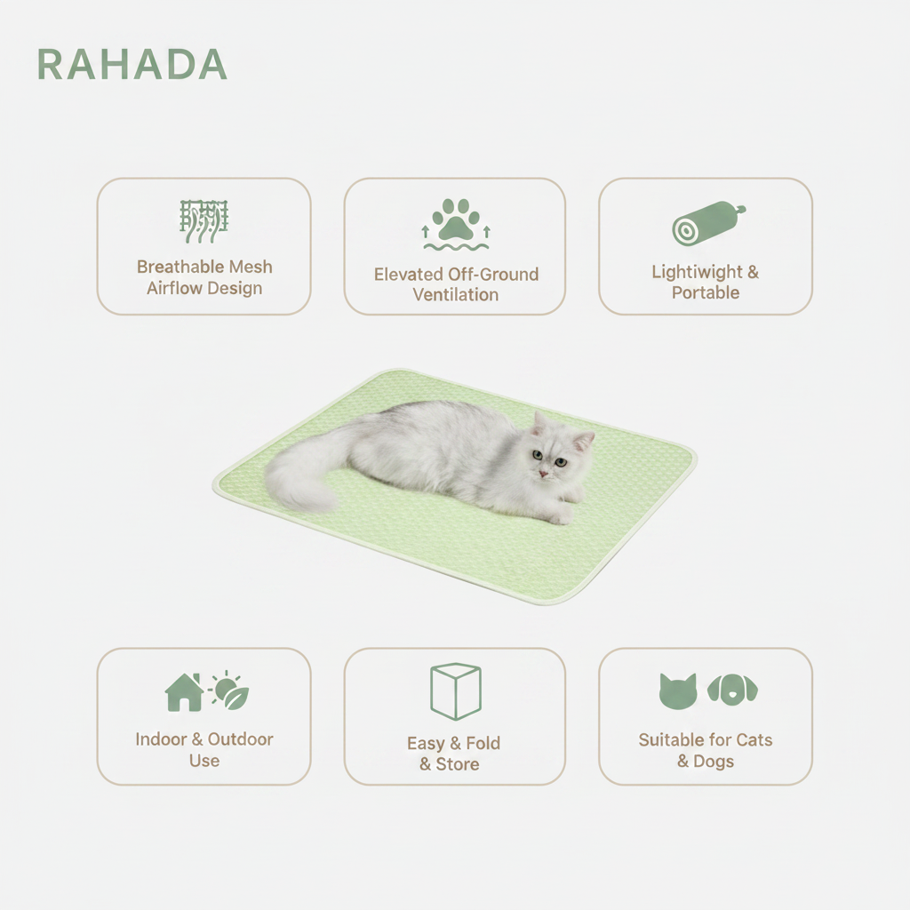 RAHADA Breathable Cooling Mat Feature Highlights