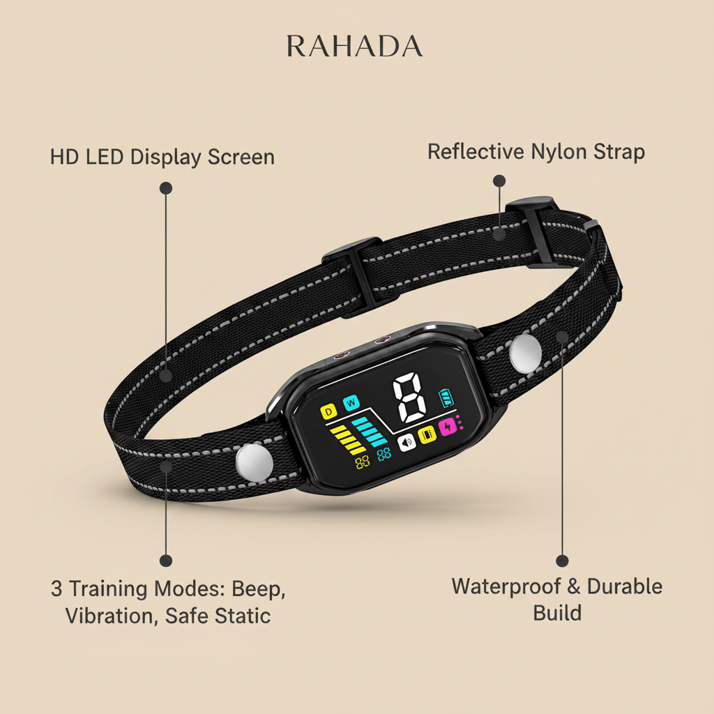 RAHADA Bark Collar Features
