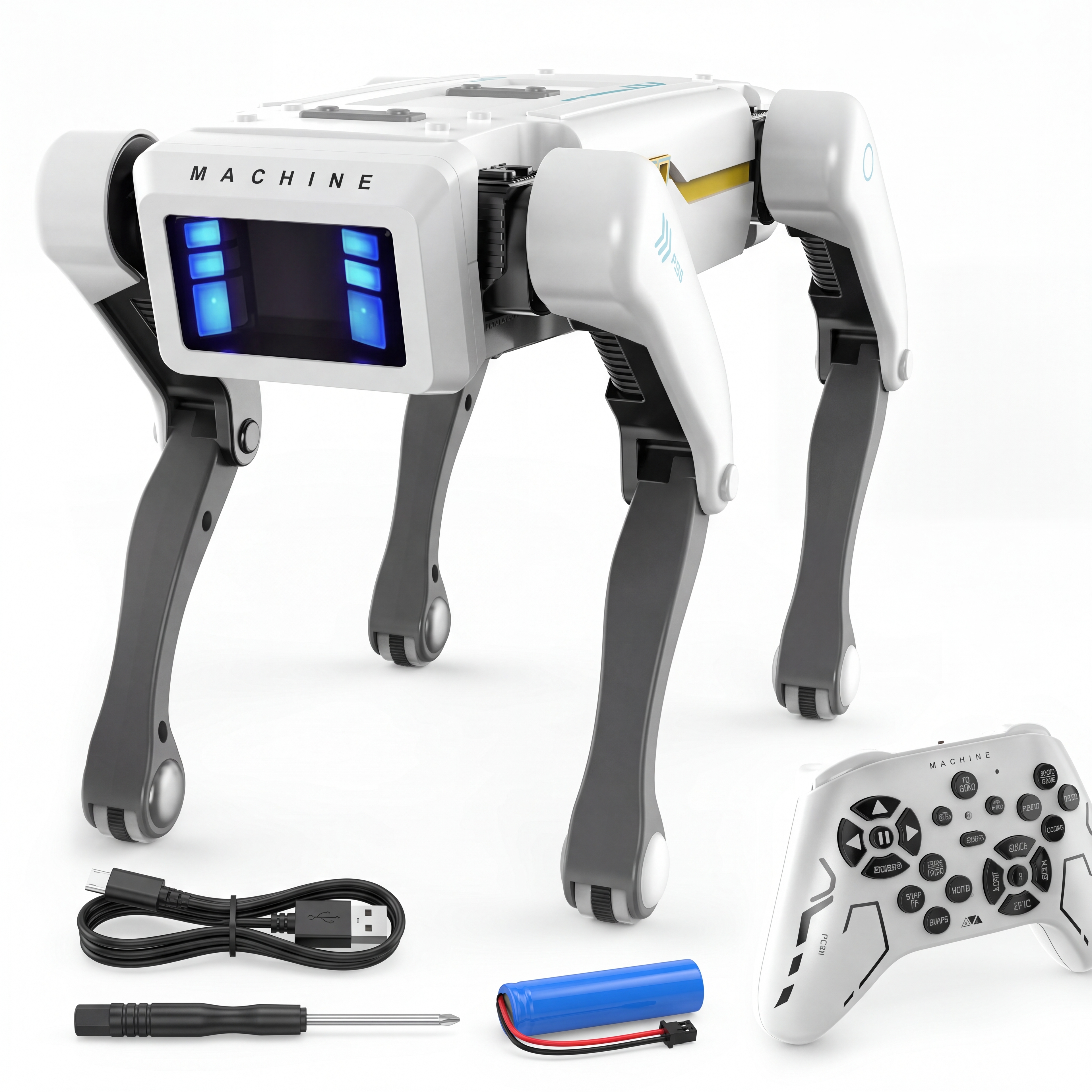 RAHADA AI Robot Dog – Smart Interactive Remote Control Robotic Pet